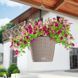 Розумний вазон з автополивом Lechuza NIDO Cottage 28 білий 15190 фото 10
