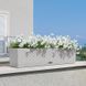 Розумний вазон з автополивом Lechuza BALCONERA Cottage 80 бежевий 15456 фото 11