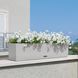 Розумний вазон з автополивом Lechuza BALCONERA Cottage 80 бежевий 15456 фото 6